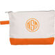 Choice of Monogram Style Canvas Make-Up Bag Image 4 of 14